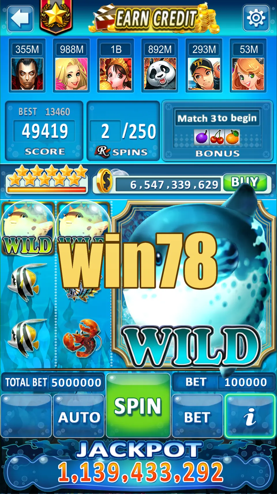 win78 Ảnh chụp màn hình Chính thức APK